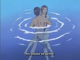 Animato giovanotto owns playgirl in nuoto piscina