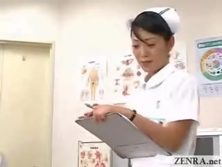 Observation ημέρα στο ο ιαπωνικό νοσοκόμα βρόμικο βίντεο νοσοκομείο
